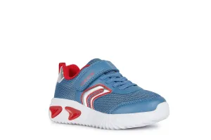 Blue/red light up sneakers (J Assister)