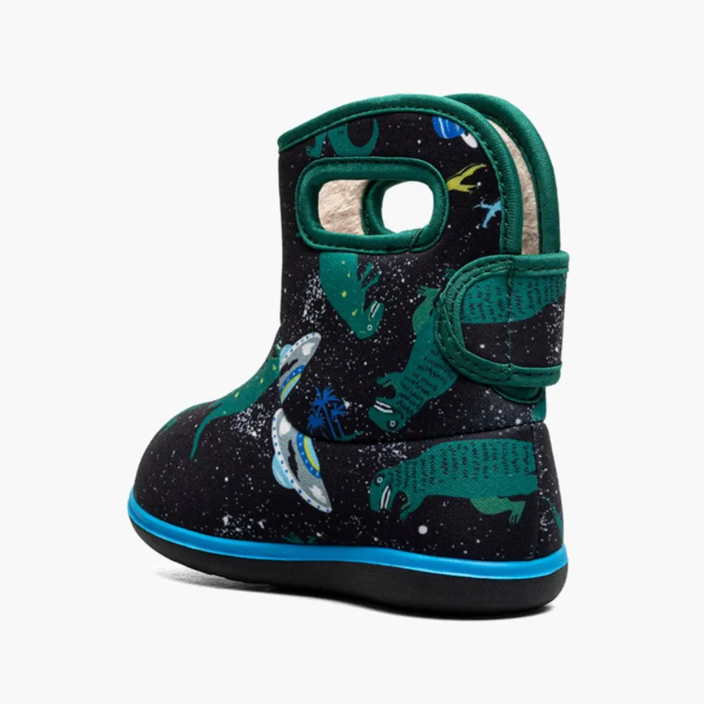 Bogs Baby Waterproof Insulated Boots | space dino