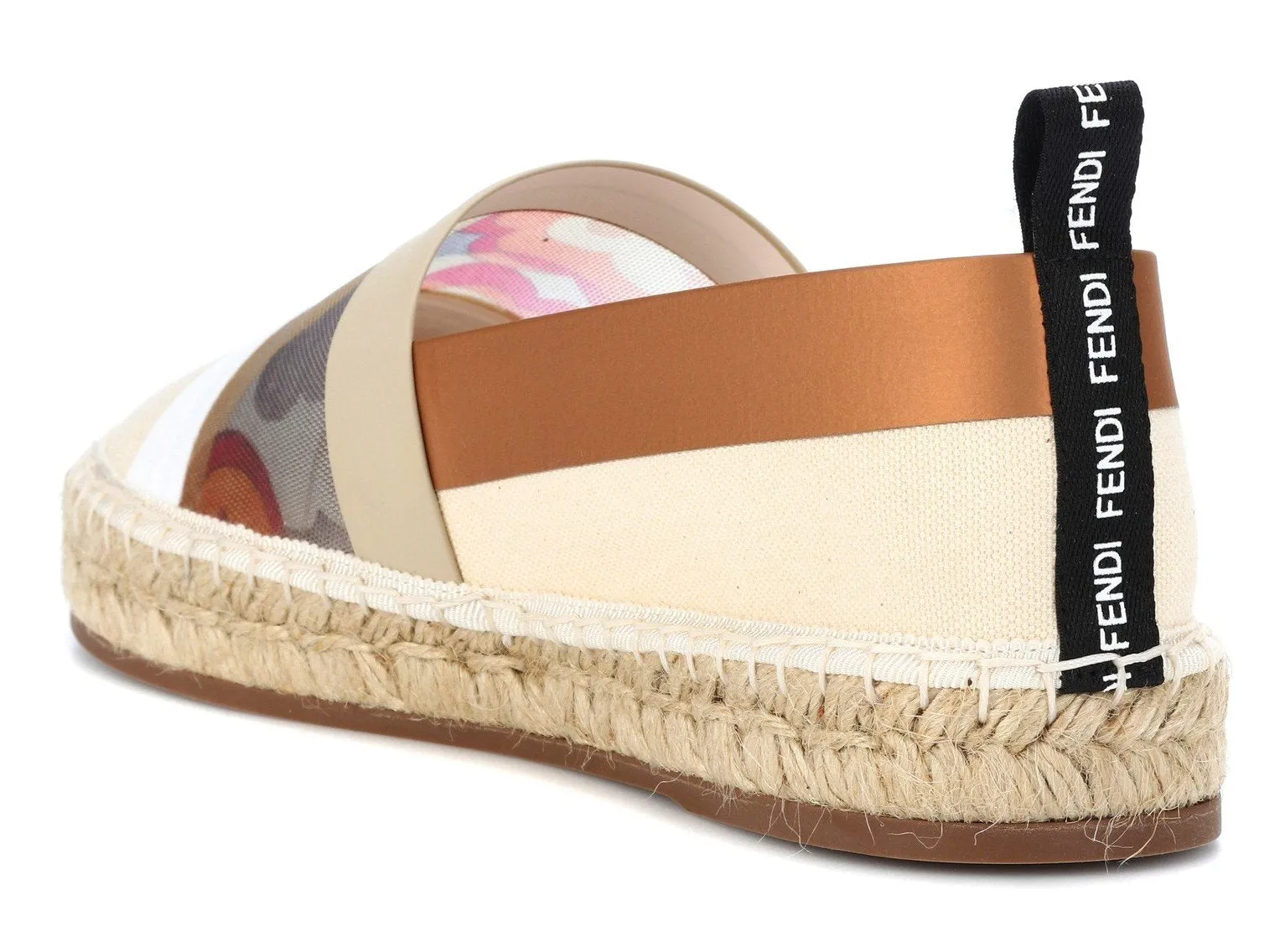 Canvas and Mesh Espadrilles