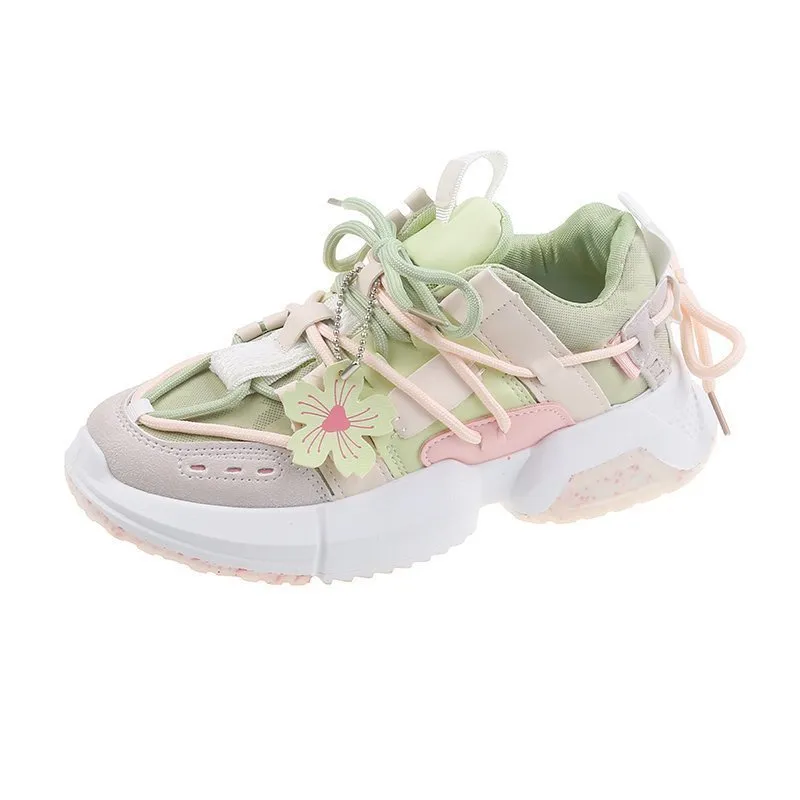 Cherry Blossom Charm Breathable Casual Sneaker