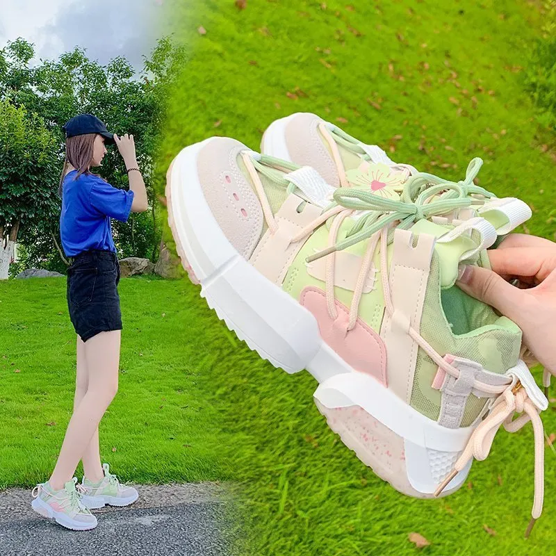 Cherry Blossom Charm Breathable Casual Sneaker