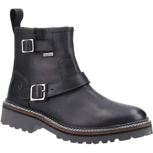 Combe Zip Ankle Boots Black