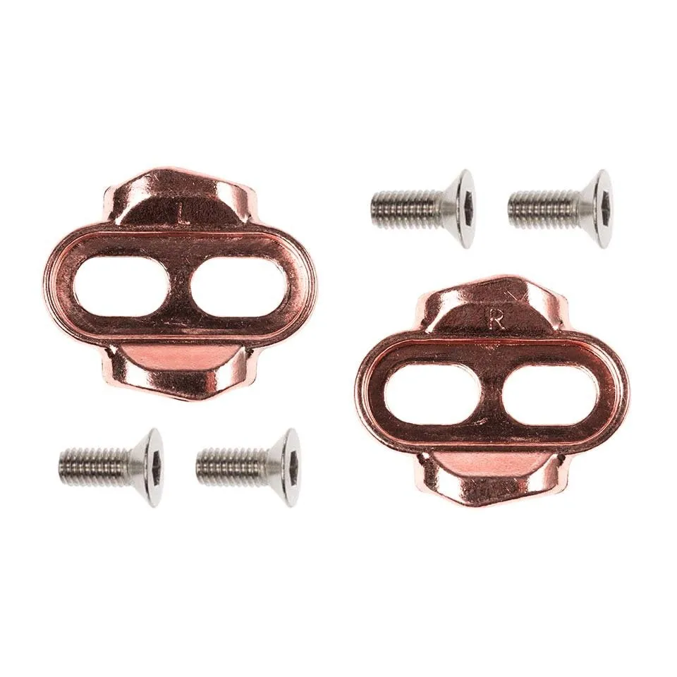 Crank Brothers Easy Release Cleats Kit - 6 Deg Float - Rose