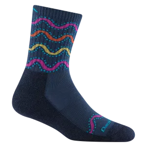 Darn Tough Wandering Stripe Micro Crew Lightweight Hiking Sock Women's