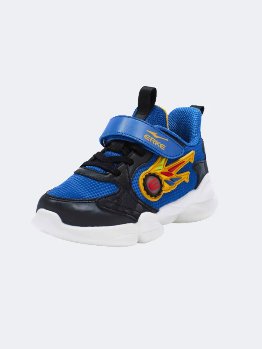 Erke Casual Little-Boys Running Shoes Blue/Black