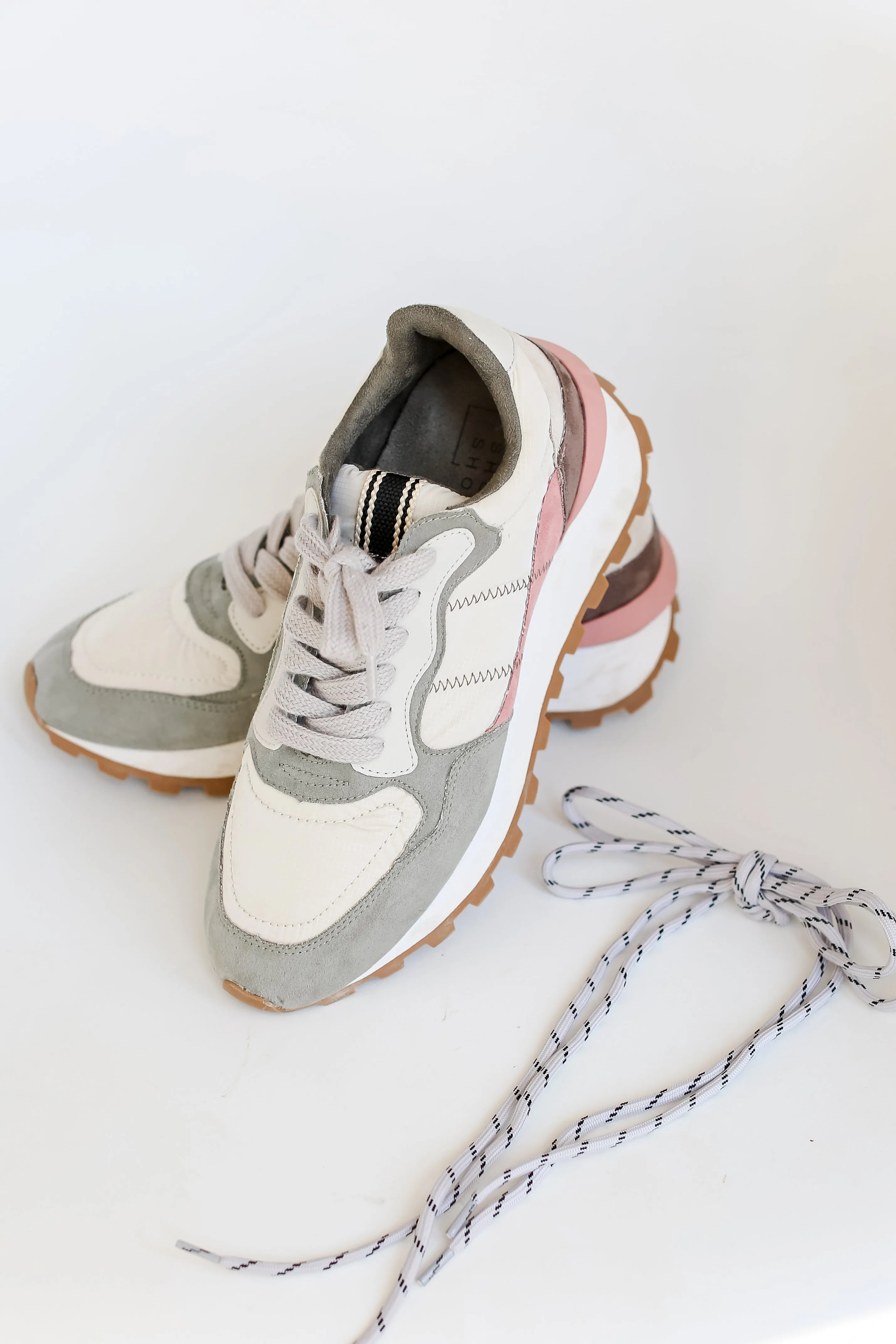 FINAL SALE - Phoebe Color Block Sneakers