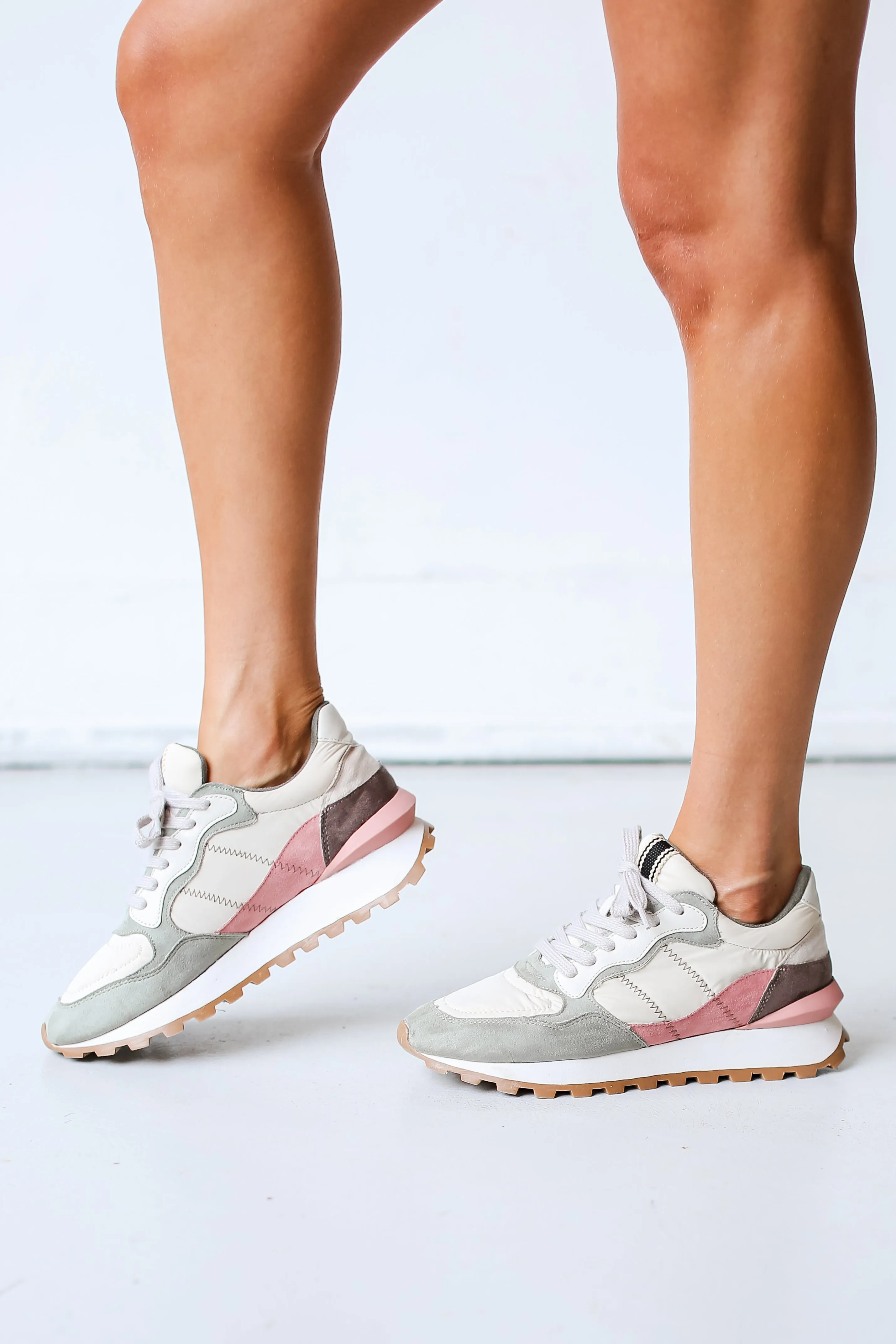 FINAL SALE - Phoebe Color Block Sneakers