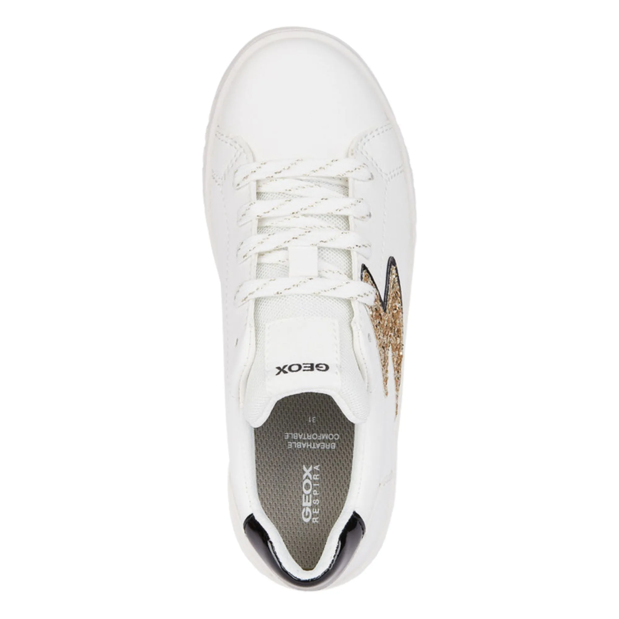 Geox Mikiroshi White Sneakers