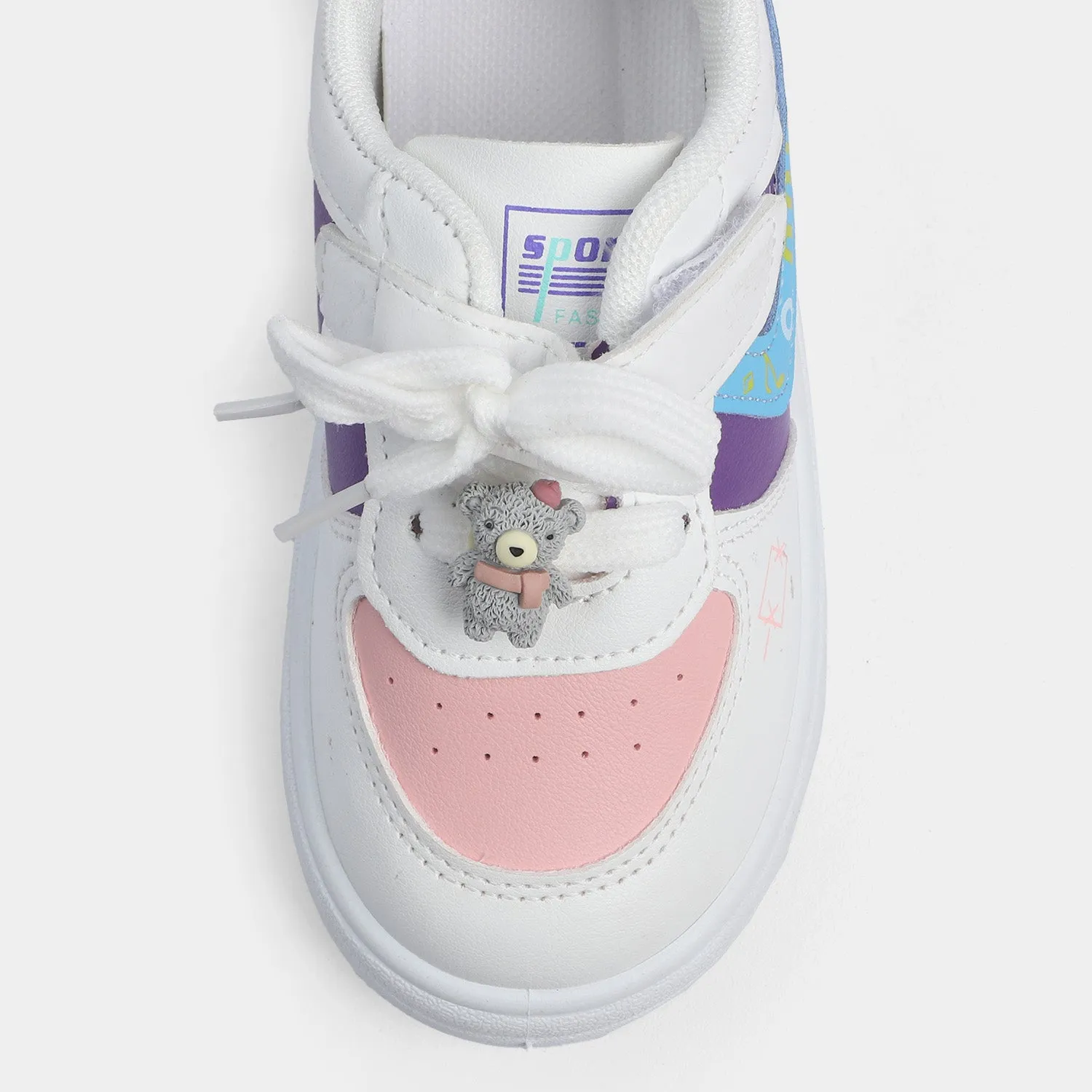 Girls Sneakers B-102-Pink