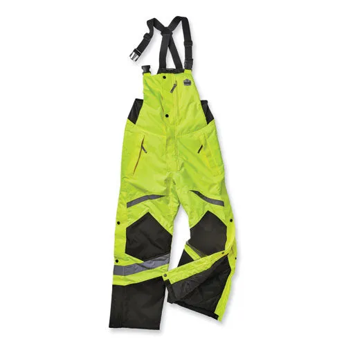 Glowear 8928 Class E Hi-vis Insulated Bibs, 3x-large, Lime, Ships In 1-3 Business Days