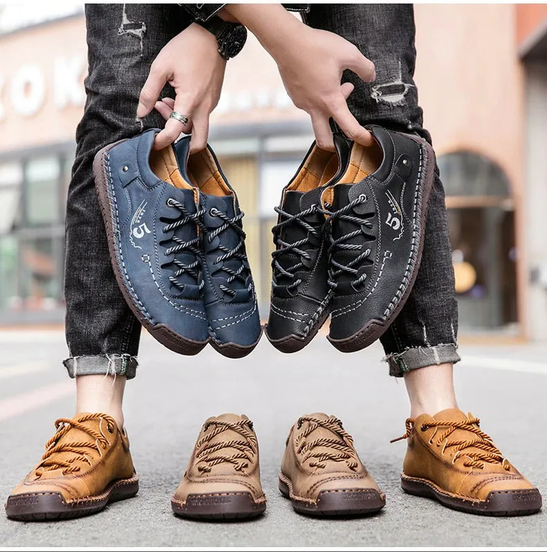 Handmade Leather Comfortable Casual Shoes