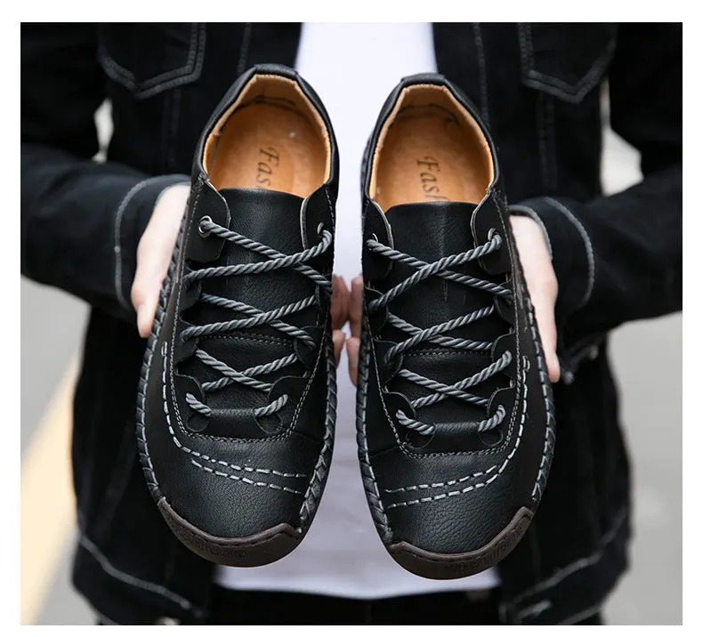 Handmade Leather Comfortable Casual Shoes