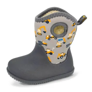 Jan & Jul Toasty-Dry Lite Winter Boots - Grey Construction