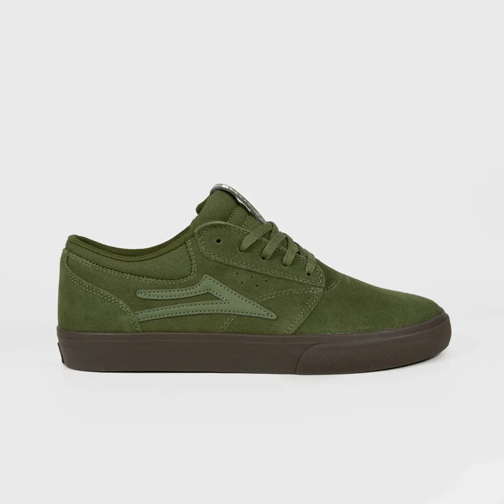 Lakai - Griffin Shoes - Olive / Gum