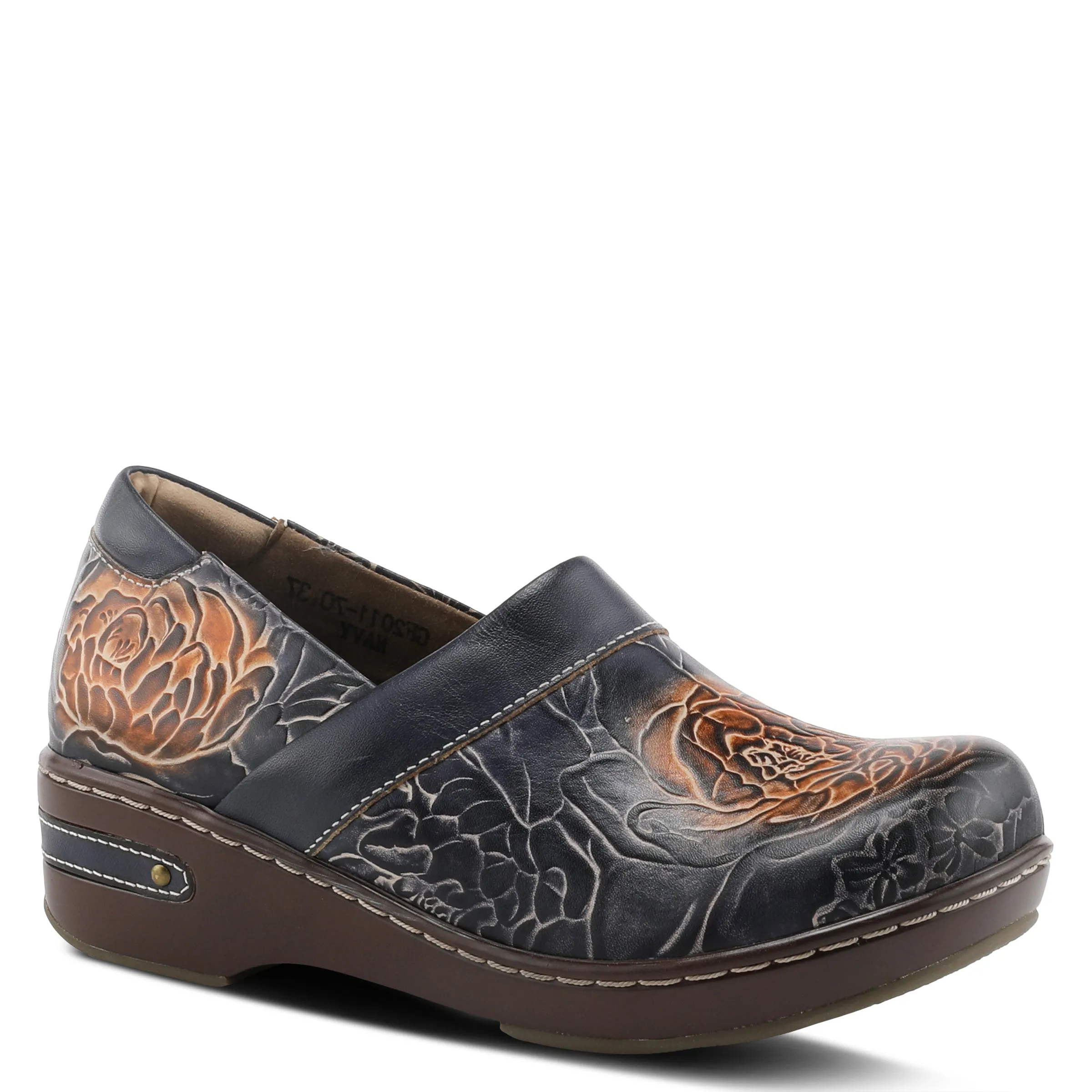 L`ARTISTE ELKAYJAY SLIP-ON CLOGS