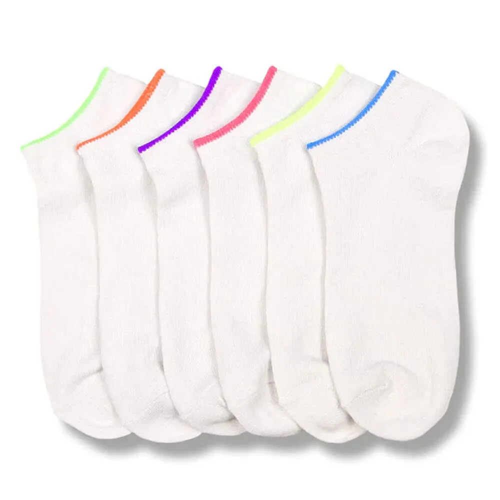 Mamia Women's Spandex Low Cut Socks Size 9-11 (12 units)