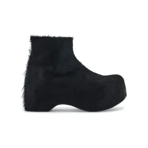 Marni 'long-haired chunky ankle boots