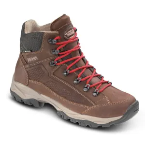 Meindl Baltimore GORE-TEX Ladies Waterproof Boots - Chestnut/Red