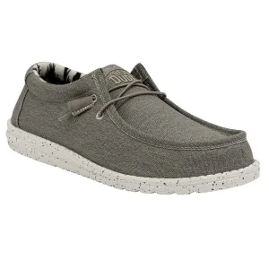 Mens Hey Dude Wally Canvas in Beige