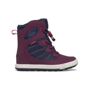 Merrell Snow Bank, Navy/Berry  - Kids Snow Boots