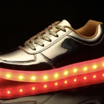 Party Led Shoes Golden  | Dancing Led Light Shoes  | Kids Led Light Shoes  | Led Light Shoes For Men & Women  | Led Light Shoes For Girls & Boys