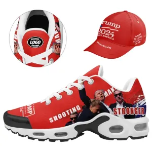 Personalized Combo Offer, Custom Trump Sneaker and Hat, Fashionable Special Offer Gift for Trump