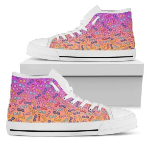 "Candy Shades" Women's High Top Sneakers