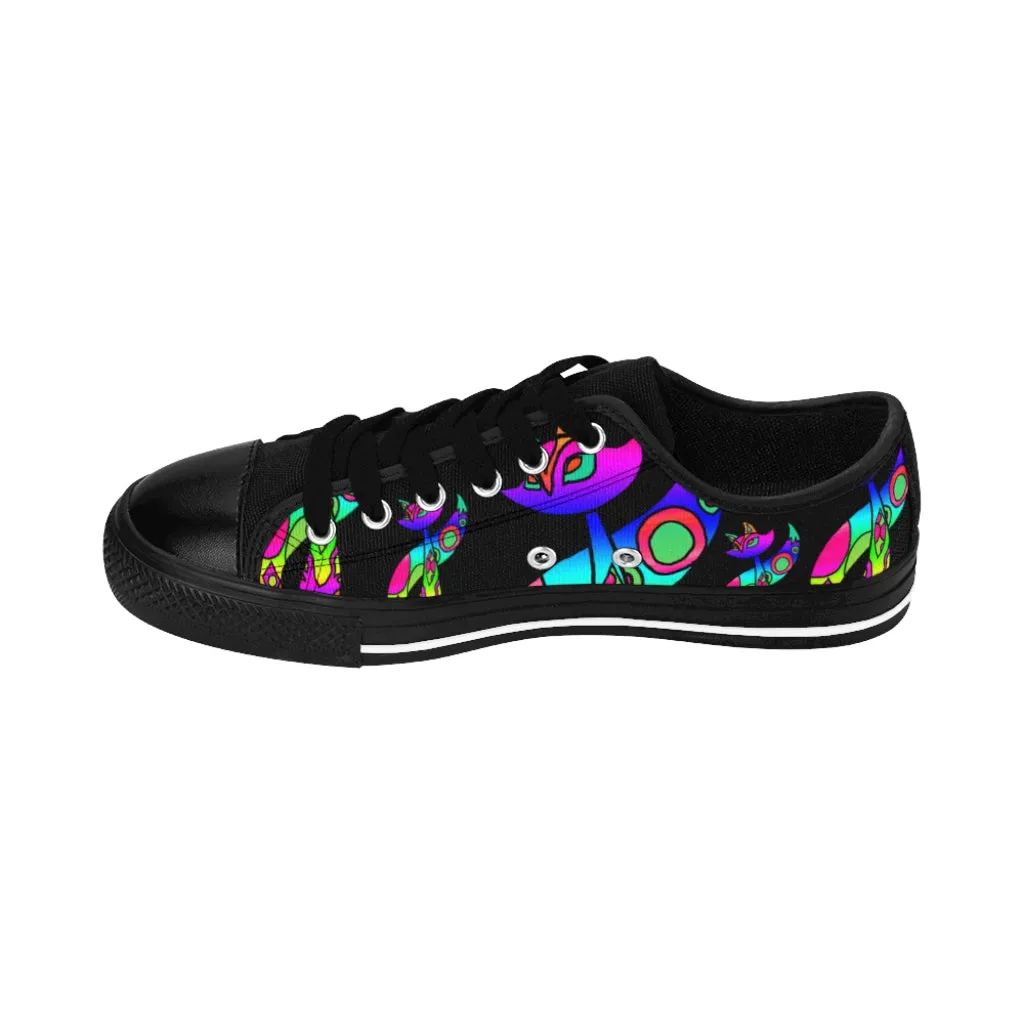 Rainbow Cat Women's Sneakers