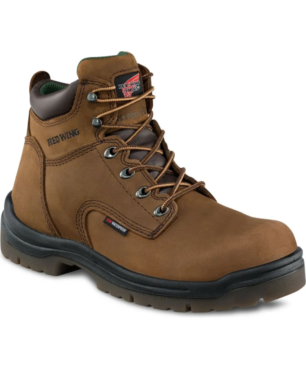 Red Wing Shoes Men’s 6-inch Insulated Waterproof Work Boots (432) - Hazelnut Tramper Leather