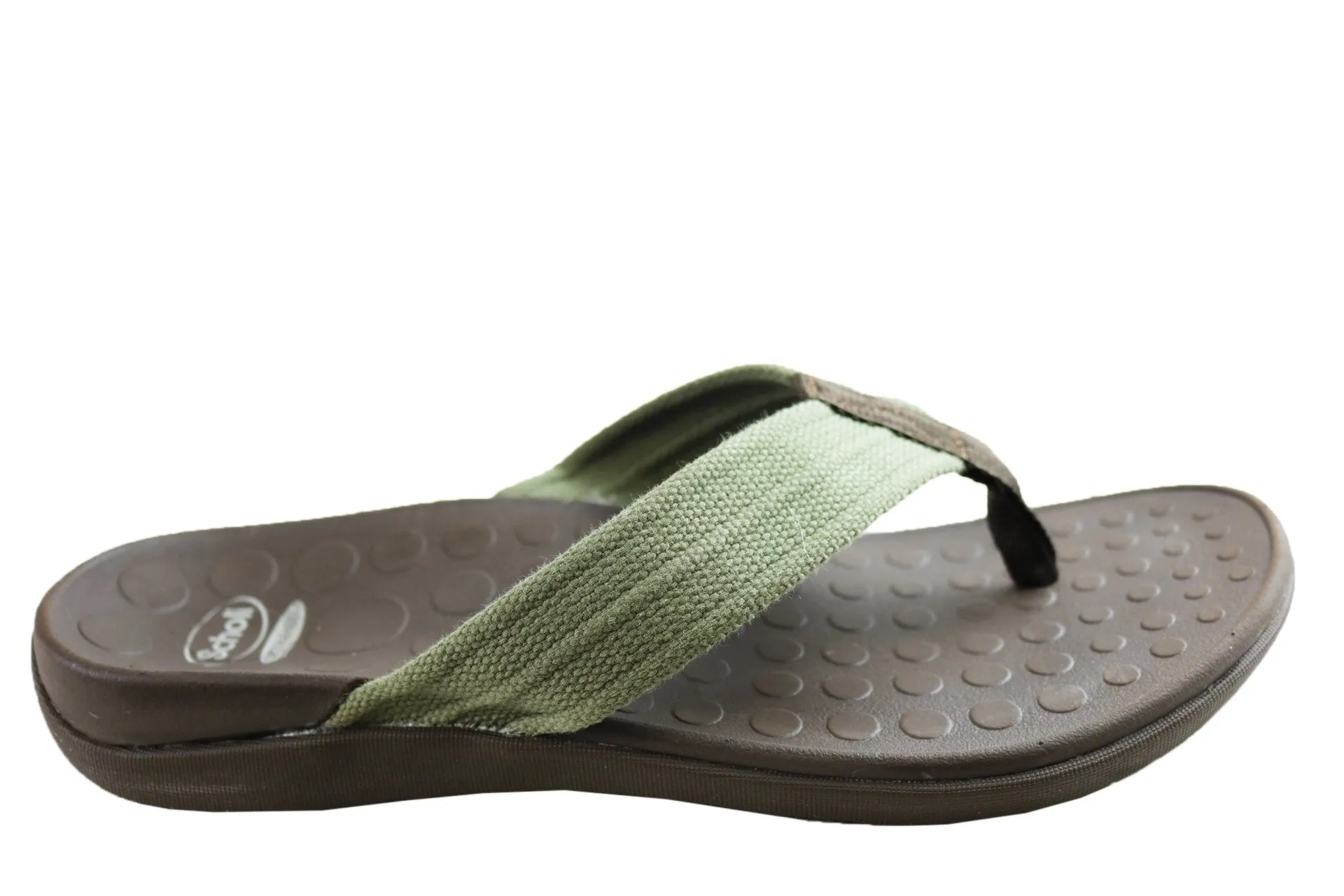 Scholl Orthaheel Whack Mens Supportive Comfortable Thongs