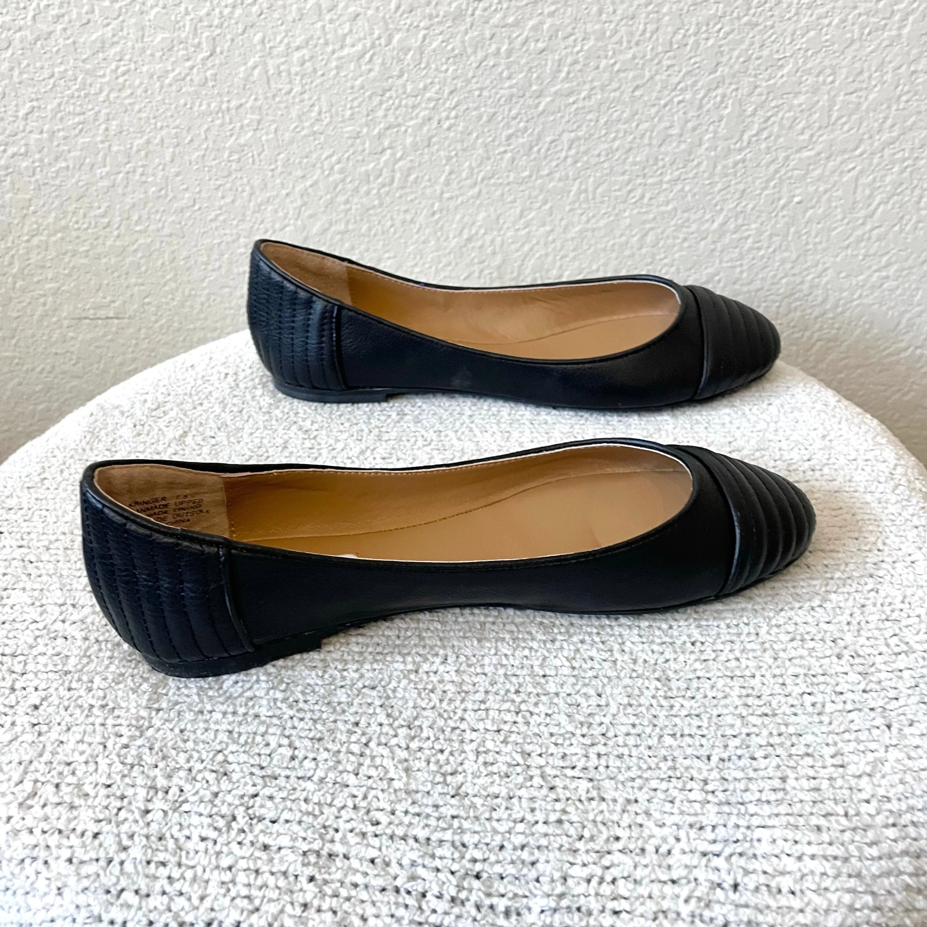 Seam Toe Flats