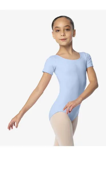 So Danca SL26 Maggie Child Short Sleeve Basic Leotard