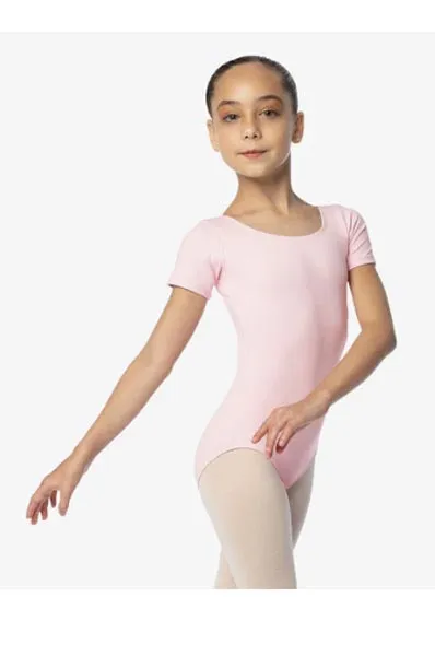 So Danca SL26 Maggie Child Short Sleeve Basic Leotard