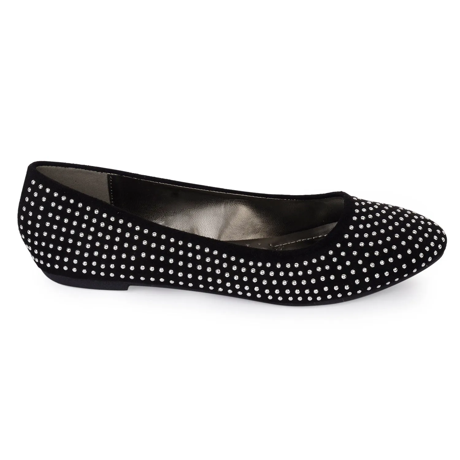 Studded Flat Slip On Bellies