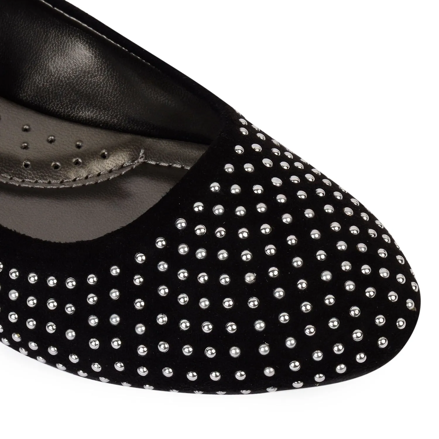 Studded Flat Slip On Bellies