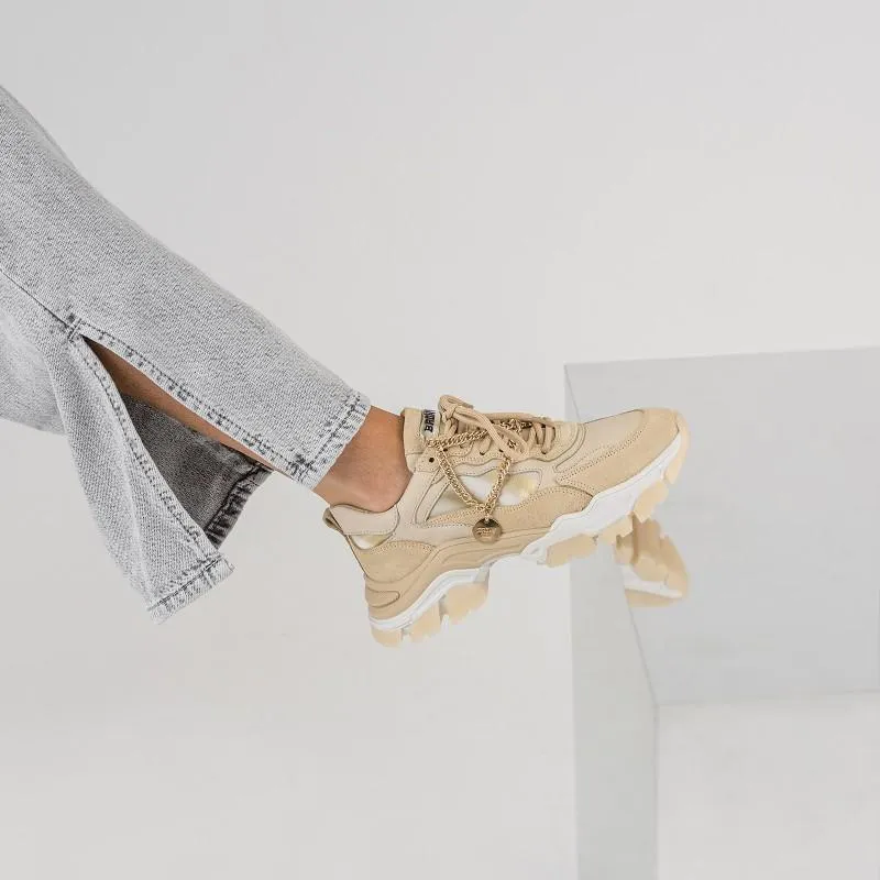 Tayke Over Camel Chunky Sneakers