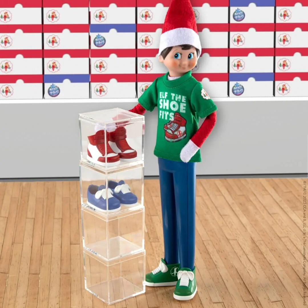 The Elf on the Shelf® MagiFreez® Cool Kicks Sneaker Trio