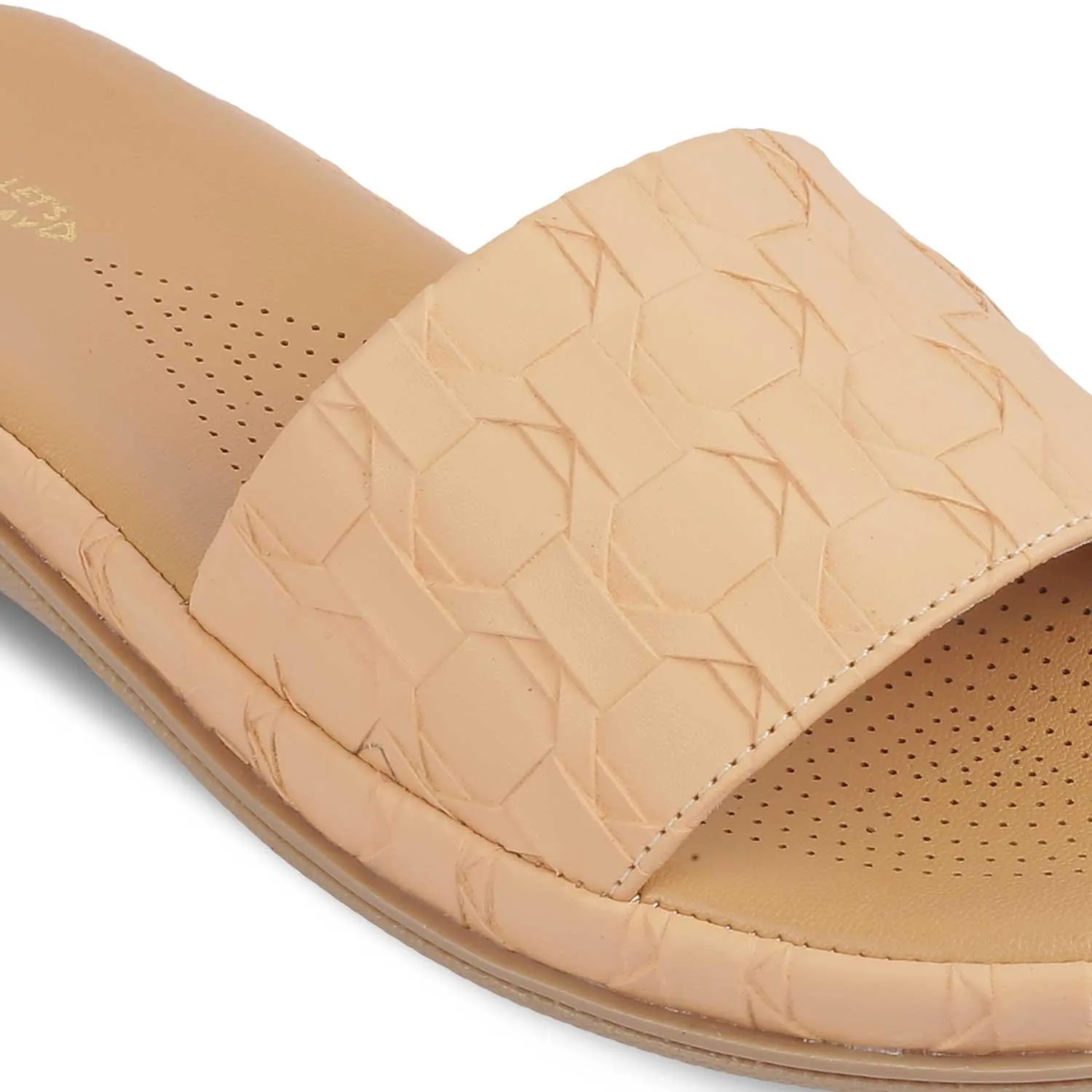 The Vienna Beige Women's Casual Flats Tresmode