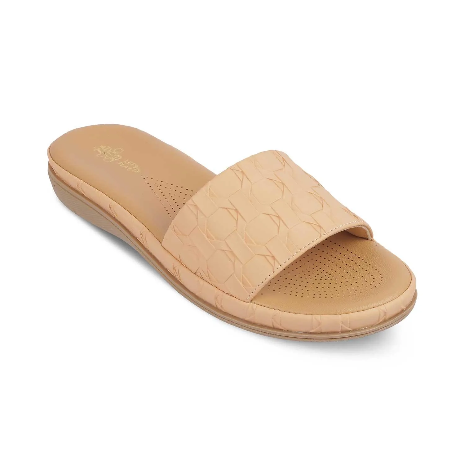 The Vienna Beige Women's Casual Flats Tresmode