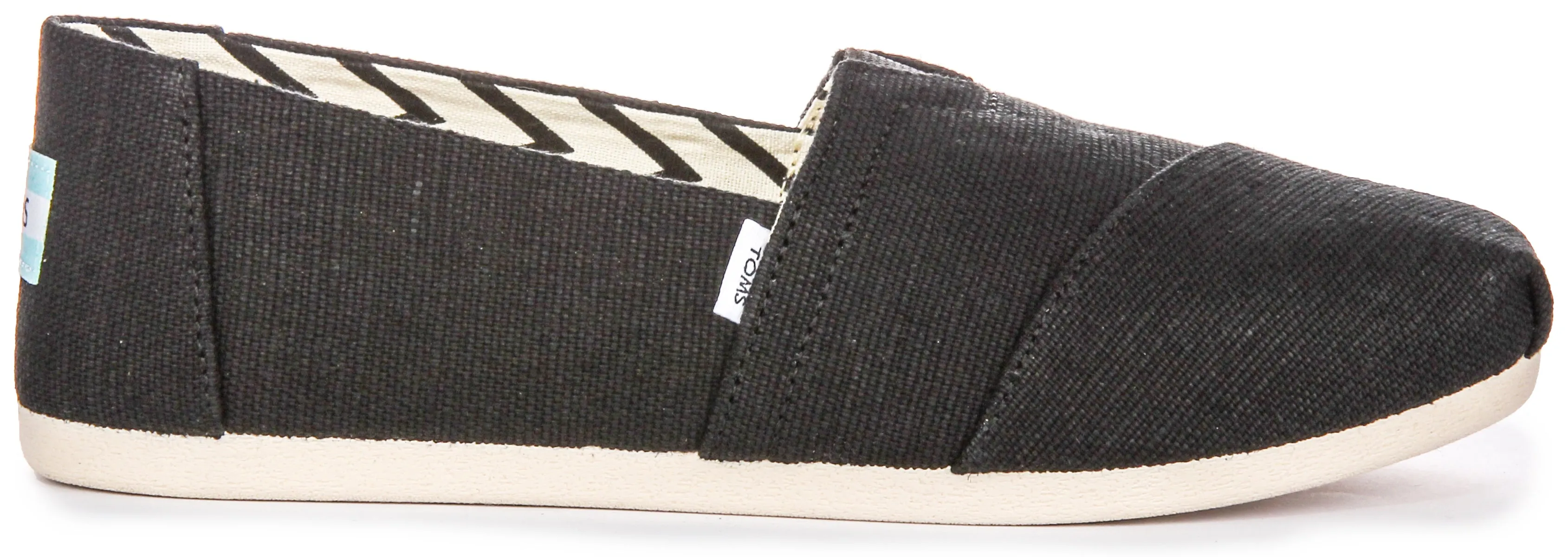 Toms Alpargata Heritage In Black White For Women