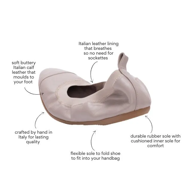 Trista - Taupe Ballet Flat