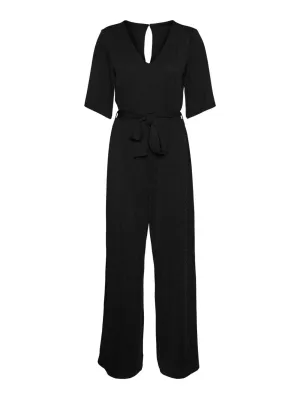 Vmkanva Ss Glitter Jumpsuit Jrs - Zwart